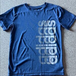 Adidas Kids Navy Logo Tee